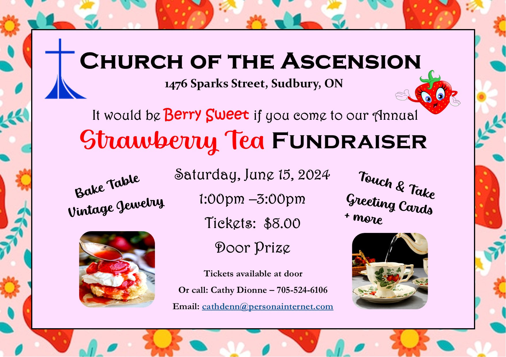 Church of the Ascension Strawberry Tea @ Church of the Ascension